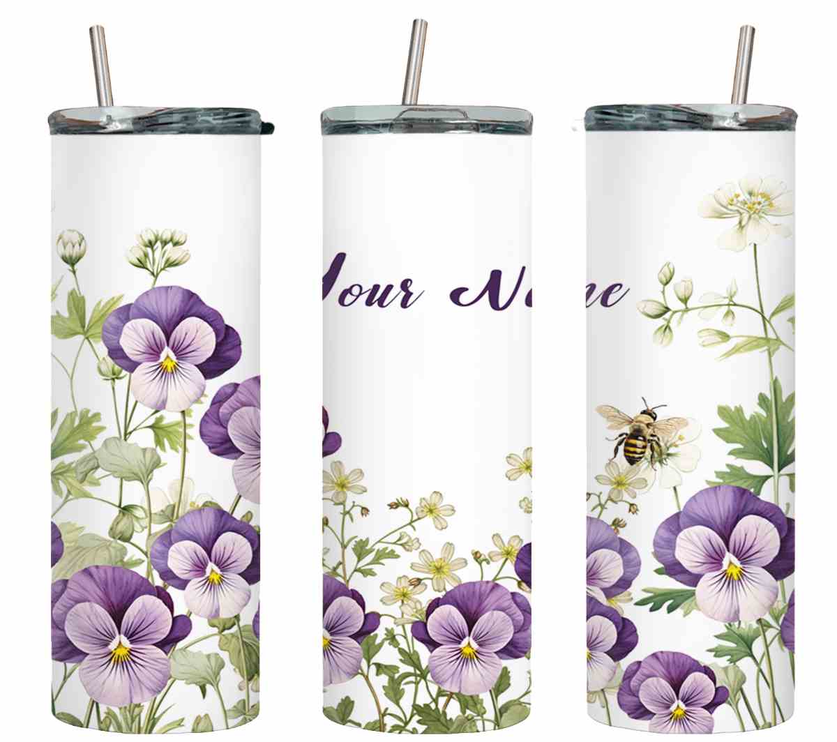 Personalized Birthday February Violet-8234